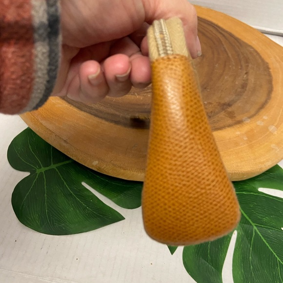 Vintage GUCCI Micro G Guccisma Print Canvas Cosmetic Pouch with Origjnal Charm - Picture 5 of 11